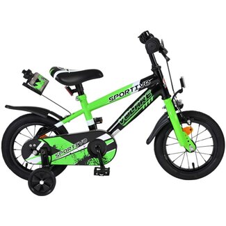 Volare Kinderfietsen Jongensfiets 12 Inch Volare Sportivo Groen