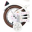 Meisjesfiets 12 Inch Volare Blossom Wit 51296