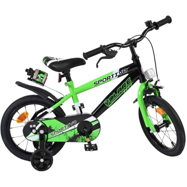 Jongensfiets 14 Inch Volare Sportivo Groen 51452