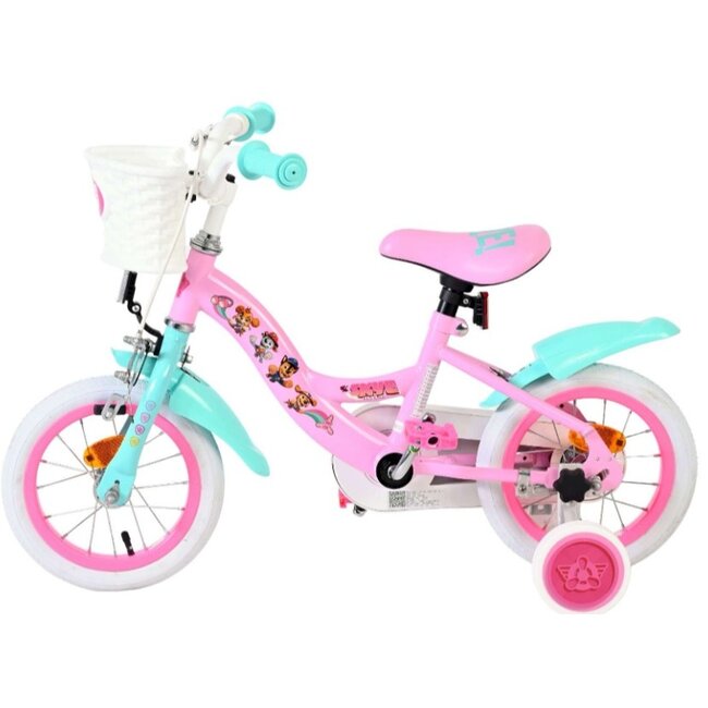 Meisjesfiets 12 Inch Paw Patrol Roze 20528
