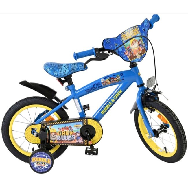 Jongensfiets 14 Inch Paw Patrol - Rubble en Crew 41404