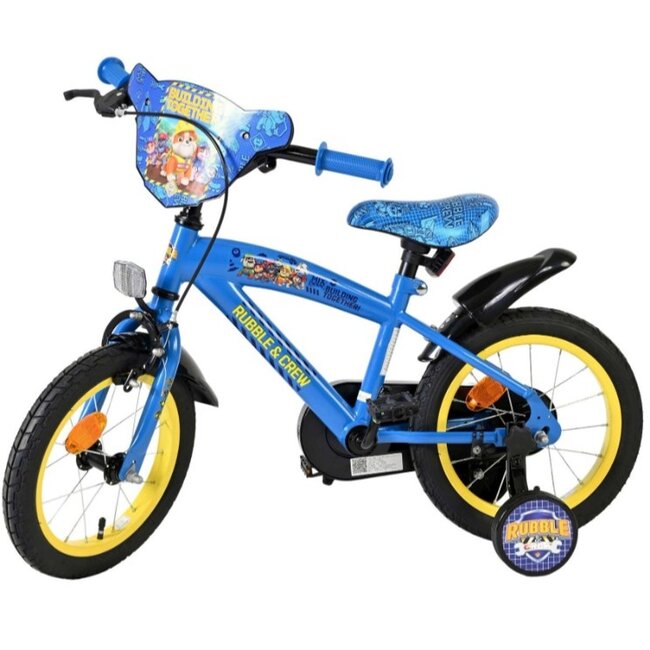 Jongensfiets 14 Inch Paw Patrol - Rubble en Crew 41404
