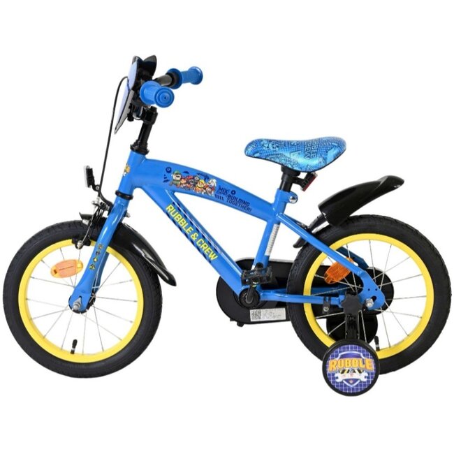 Jongensfiets 14 Inch Paw Patrol - Rubble en Crew 41404