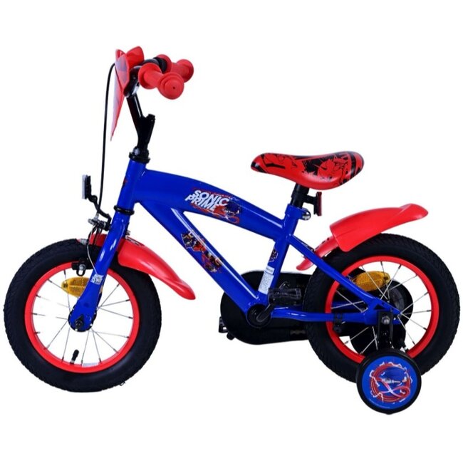 Jongensfiets 12 Inch Sonic Prime Turbo Crew Blauw 26161