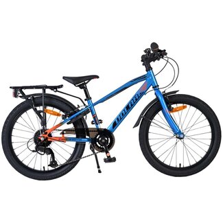 Volare Kinderfietsen Jongensfiets 24 Inch Volare Explorer 3V Blauw