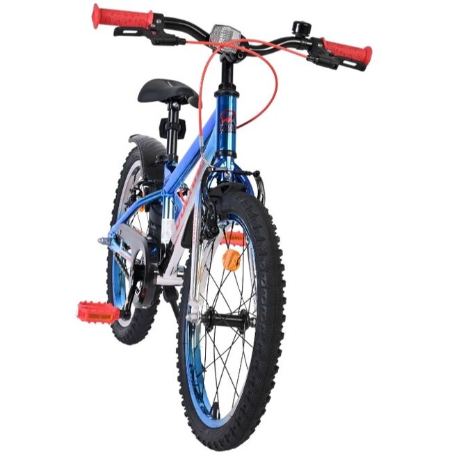 Jongensfiets 20 Inch Volare Chrome 6V Blauw 62063