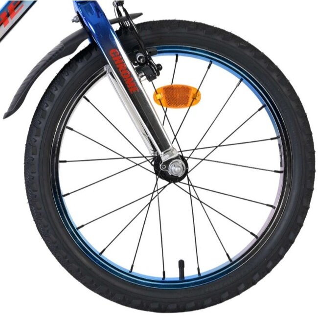 Jongensfiets 20 Inch Volare Chrome 6V Blauw 62063