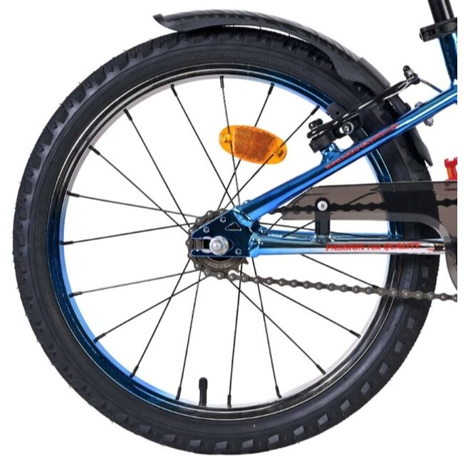Jongensfiets 20 Inch Volare Chrome 6V Blauw 62063