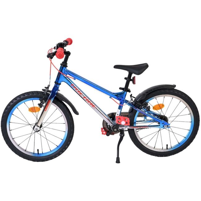 Jongensfiets 18 Inch Volare Chrome Blauw 61864