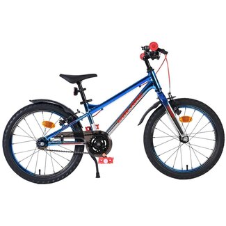 Volare Kinderfietsen Jongensfiets 18 Inch Volare Chrome Blauw