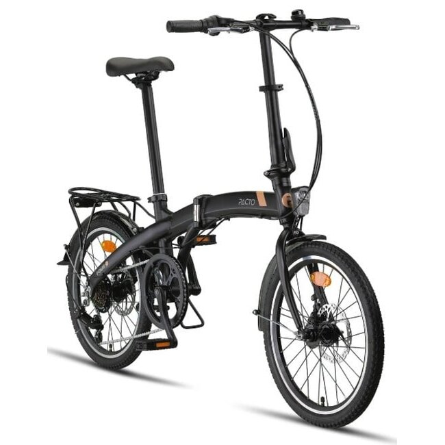 Vouwfiets 20 Inch Pacto Four S 6V Groen - Showroom Model