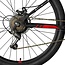 Jongens Mountainbike 26 Inch Geroni Magnum Rood