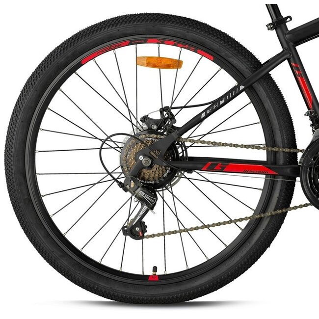Jongens Mountainbike 26 Inch Geroni Magnum Rood