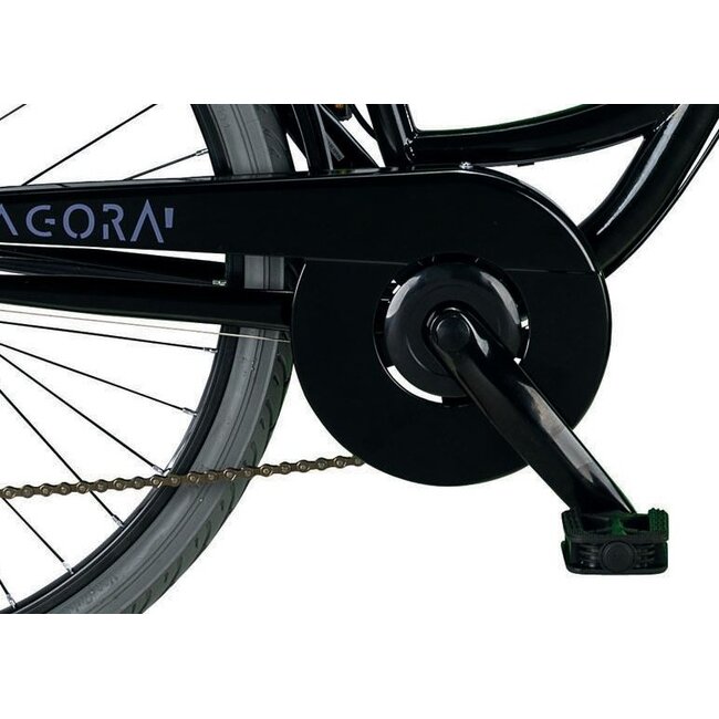 Meisjesfiets 28 Inch MBM Agora 6V Zwart