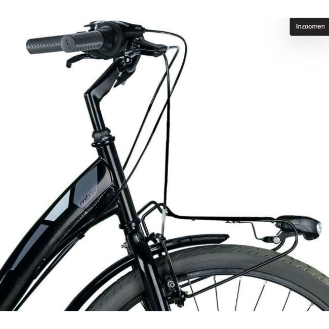 Meisjesfiets 28 Inch MBM Agora 6V Zwart