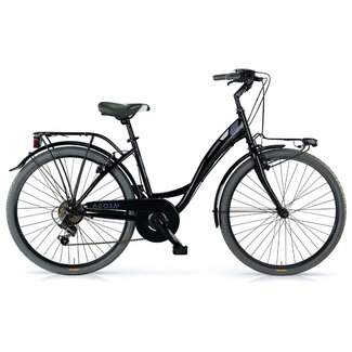 MBM Fietsen Meisjesfiets 28 Inch MBM Agora 6V Zwart