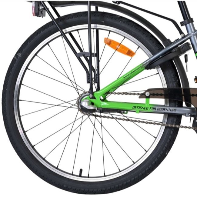 Jongensfiets 24 Inch Volare Explorer 3V Grijs 62451