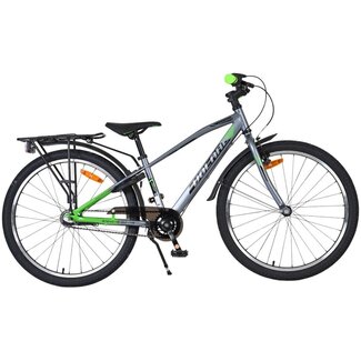 Volare Kinderfietsen Jongensfiets 24 Inch Volare Explorer 3V Grijs