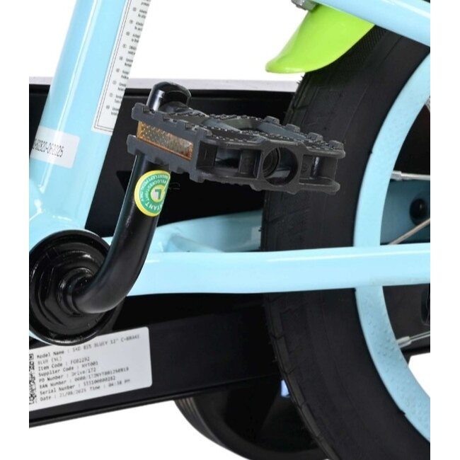 Kinderfiets 12 Inch Bluey Blauw 41206