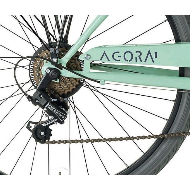 Meisjesfiets 28 Inch MBM Agora 6V Groen
