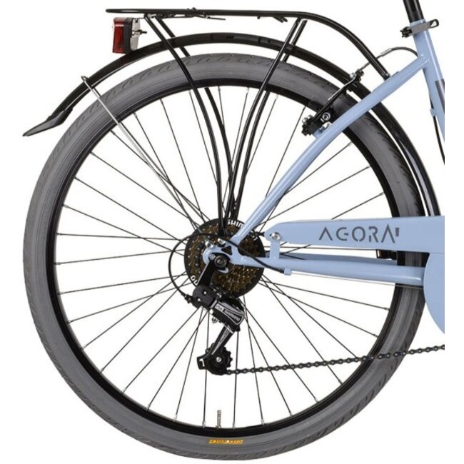 Meisjesfiets 28 Inch MBM Agora 6V Blauw