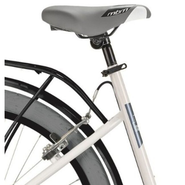 Meisjesfiets 28 Inch MBM Agora 6V Ivoorwit