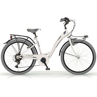 MBM Fietsen Meisjesfiets 28 Inch MBM Agora 6V Ivoorwit
