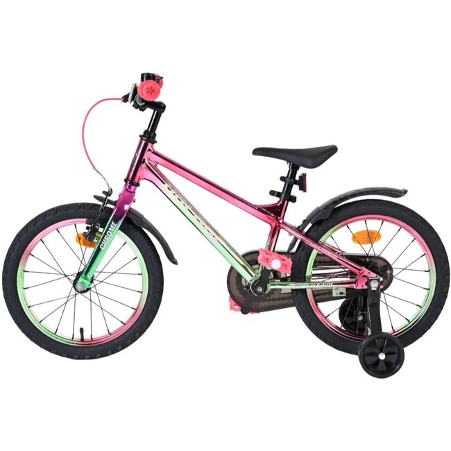 Meisjesfiets 16 Inch Volare Chrome Roze 61633
