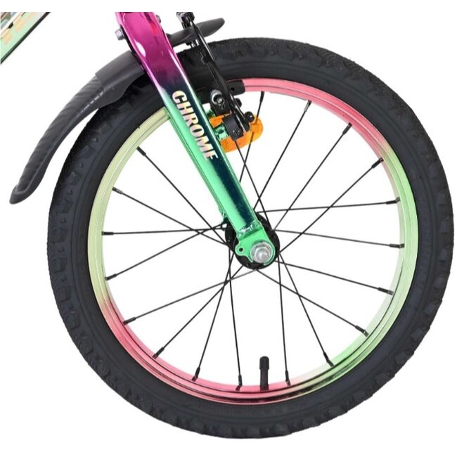 Meisjesfiets 16 Inch Volare Chrome Roze 61633