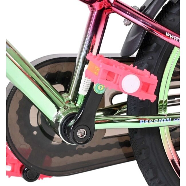 Meisjesfiets 16 Inch Volare Chrome Roze 61633