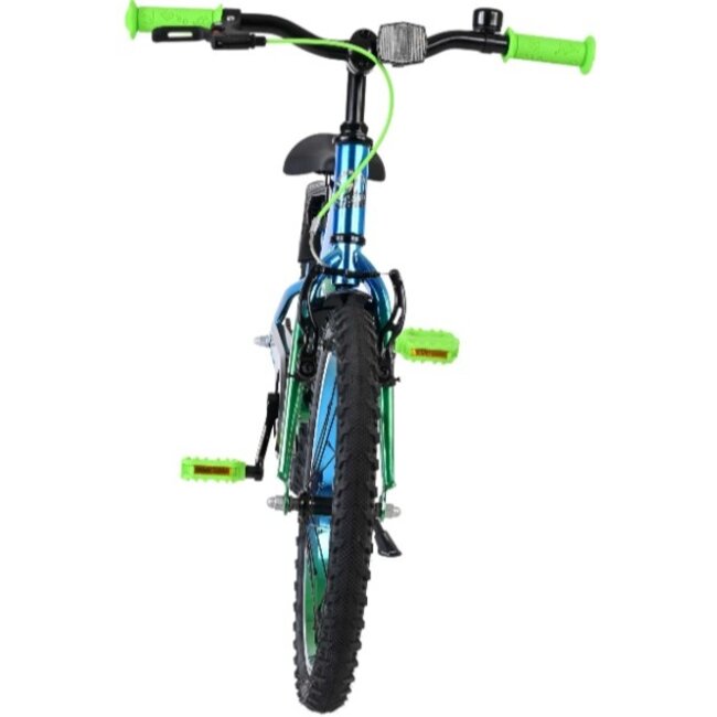 Jongensfiets 18 Inch Volare Chrome Blauw Groen 61861