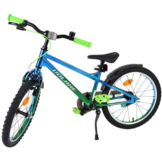 Jongensfiets 18 Inch Volare Chrome Blauw Groen 61861