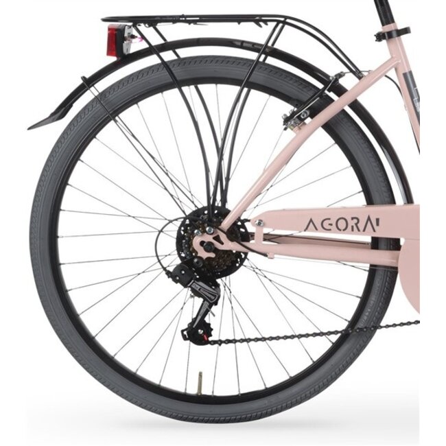 MBM Meisjesfiets 26 Inch Agora 6V Roze