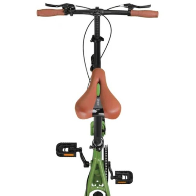 Vouwfiets 14 Inch Pacto Fourteen Ultralicht Army Groen