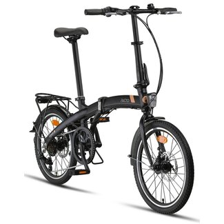 Pacto Vouwfiets Vouwfiets 20 Inch Pacto Four S 6V Zwart