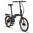 Vouwfiets 20 Inch Pacto Four S 6V Zwart