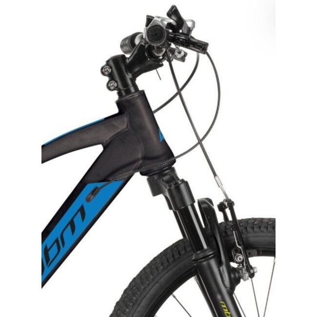 Jongens Mountainbike 20 Inch MBM District 7V Zwart Blauw