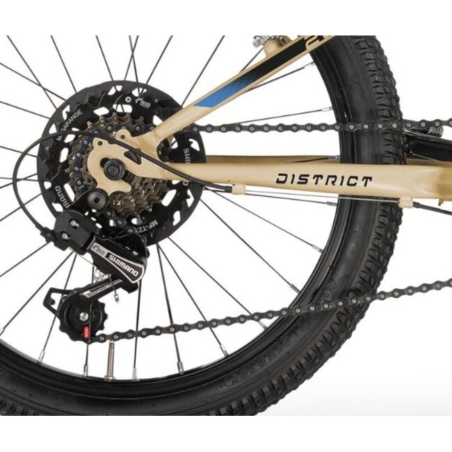 Jongens Mountainbike 20 Inch MBM District 7V Zand