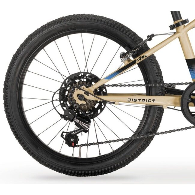 Jongens Mountainbike 20 Inch MBM District 7V Zand