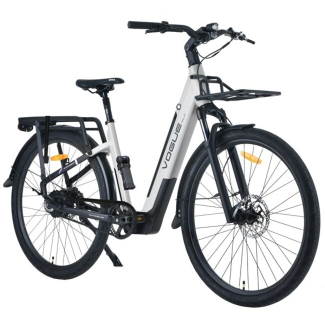 Elektrische Fiets 28 Inch Vogue Milo Grijs