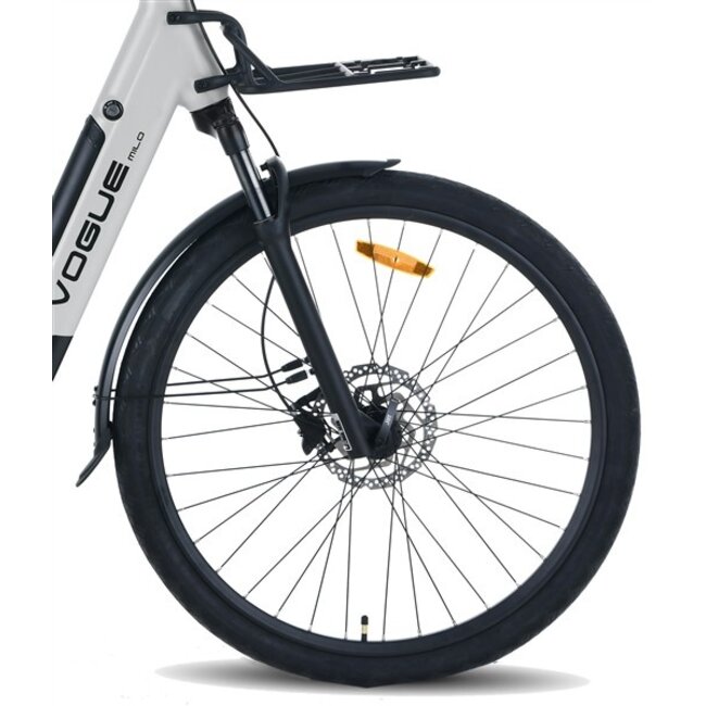 Elektrische Fiets 28 Inch Vogue Milo Grijs