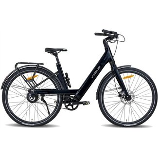 Vogue Elektrische Fietsen Elektrische Fiets 28 Inch Vogue Nova Zwart