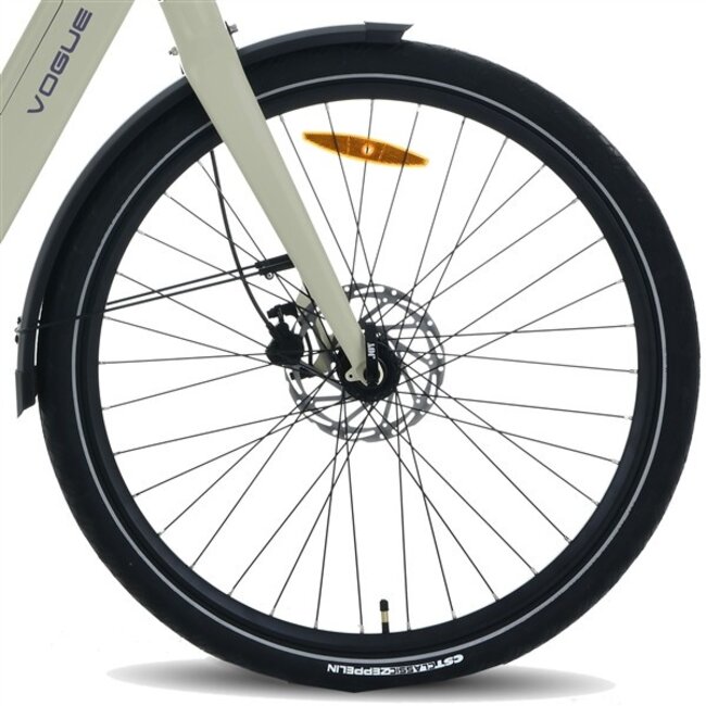 Elektrische Fiets 28 Inch Vogue Motion Mat Grijs