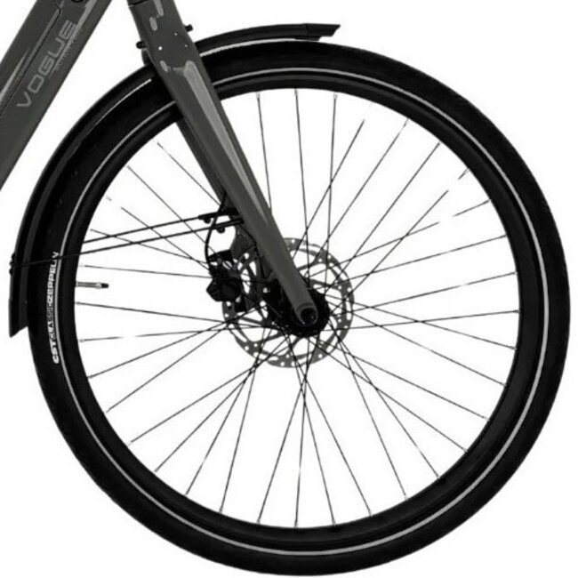 Elektrische Fiets 28 Inch Vogue Motion Plus Grijs