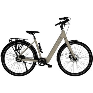 Vogue Elektrische Fietsen Elektrische Fiets 28 Inch Vogue Motion Plus Licht Grijs