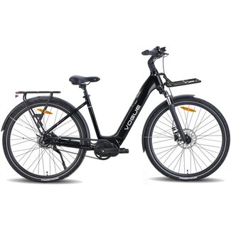 Vogue Elektrische Fietsen Elektrische Fiets 28 Inch Vogue Pantheon Zwart