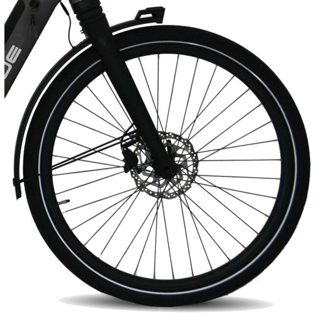 Elektrische Fiets 28 Inch Vogue Prestige Zwart