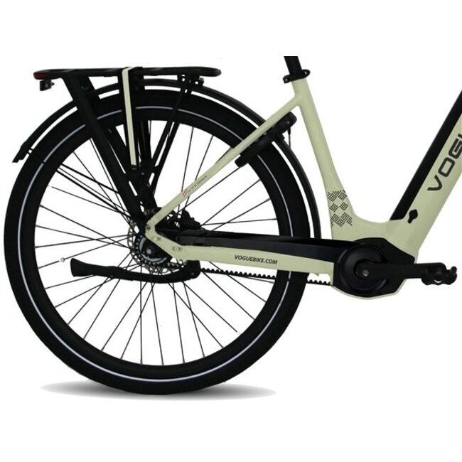 Elektrische Fiets 28 Inch Vogue Prestige Licht Grijs