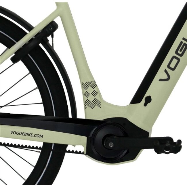 Elektrische Fiets 28 Inch Vogue Prestige Licht Grijs