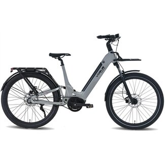 Vogue Elektrische Fietsen Elektrische Fiets 28 Inch Vogue Artemis Grijs